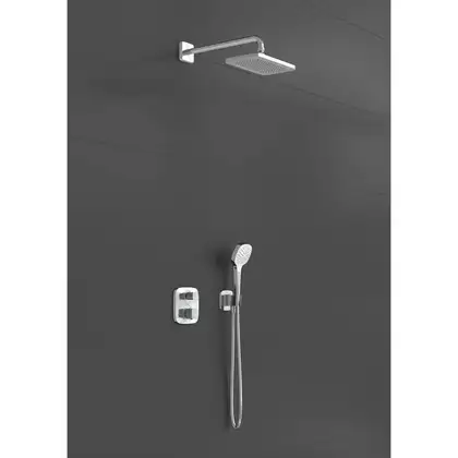 Hansgrohe Croma E 280 1jet Ecostat E, душова система, хром (27953000)