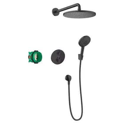 Hansgrohe Croma S 280 Душова система, чорний матовий (27961670)