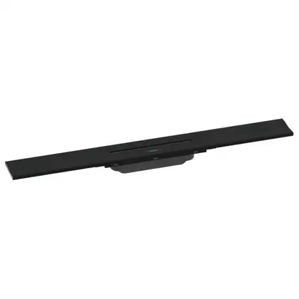 Верхня частина зливу для душу Hansgrohe RainDrain Flex для каналу (пристінний) 700 мм, Matt Black (56050670)