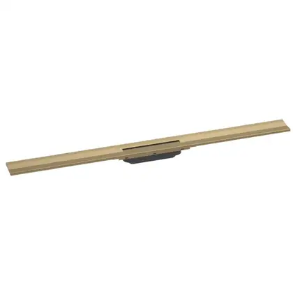Верхня частина зливу для душу Hansgrohe RainDrain Flex для каналу (пристінний)1000 мм, Brushed Bronze (56053140)