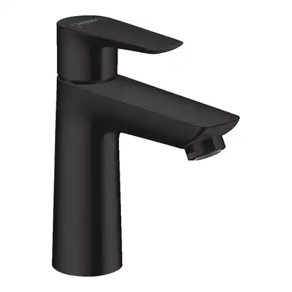 Змішувач для умивальника Hansgrohe Talis E 110 без донного клапана, Matt Black (71712670) Змішувач для умивальника Hansgrohe Talis E 110 без донного клапана, Matt Black (71712670)