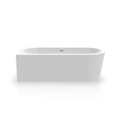 Ванна акрилова Knief Wall CR 180х80, білий глянцевий (0100077R06 / 01000910) (0100077R06_01000910)