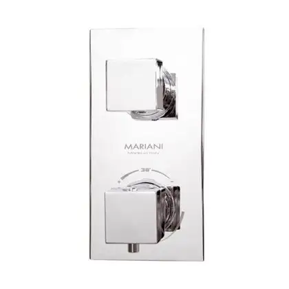 Mariani Wellness Термостат для душу на 2 напрямки, хром (126Q1)