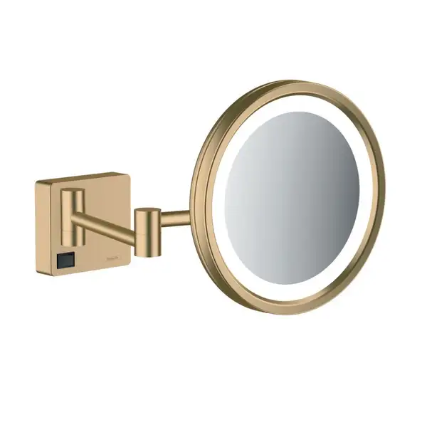 Дзеркало Hansgrohe ADDSTORIS з підсвіткою LED бронзовий матовий (41790140)
