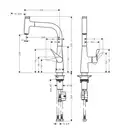 Hansgrohe Metris Select 240 Змішувач для кухні, хром (14857000)