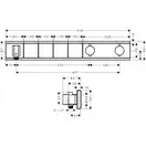 Термостат Hansgrohe RainSelect (15357000)