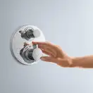 Термостат для душу Hansgrohe Ecostat S, хром (15757000)