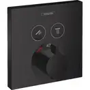 Hansgrohe ShowerSelect Термостат для душу, чорний мат (15763670)