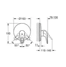 Змішувач для душу прихованого монтажу Grohe Eurostyle (19507LS3)