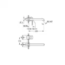 Змішувач для раковини прихованого монтажу Grohe Essence New (19967001)