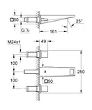 Змішувач для раковини Grohe Allure Brilliant S-Size (20346000)