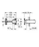 Grohe Non Rapido OHM Прихована частина для раковини (23571000)