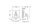 Grohe Eurocube Смеситель скрытого монтажа, хром (24094000)