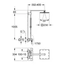 Grohe Euphoria Cube Душова система, хром (26087000)