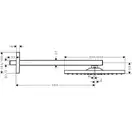 Верхній душ, Hansgrohe Raindance E (26238000)