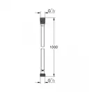 Душовий шланг Grohe Silverflex (26334001)