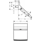 HANSGROHE Raindance Rainfall 150 1jet, хром (26443000)