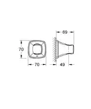 Настінний тримач Grohe Grandera (27969000)