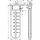Шланг для лійки Hansgrohe SBox Square 145 (28010700)