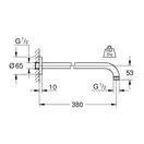 Душовий кронштейн Grohe RSH 380 мм (28361000)