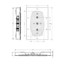 HANSGROHE Верхній душ, Raindance Rainmaker, хром (28417000)