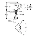 Grohe Eurosmart Змішувач для кухні, SuperSteel (30305DC0)