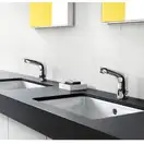 Смеситель для умывальника Hansgrohe Focus, электронный, хром (31172000)