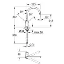 Змішувач для кухні Grohe BauClassic (31234000)