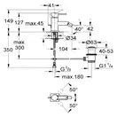 Змішувач для біде Grohe Allure (32147000)