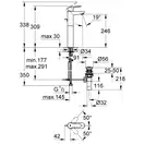 Змішувач для умивальника Grohe BauEdge XL-Size (32860000)