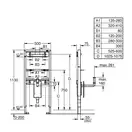 Grohe Rapid SL Інсталяція для раковини, вбудований сифон (38625001)