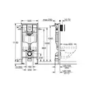 Grohe Fresh Rapid SL Инсталляционный комплект 5в1, хром (38827000)