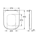 Сидіння для унітазу Grohe Euro Ceramic (39330001)