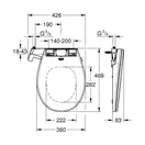 Кришка-біде Grohe Bau Ceramic (39648SH0)