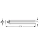 Тримач для рушників Grohe Atrio (40308AL3)