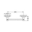 Тримач для рушників Grohe Essentials New (40366001)