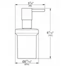 Дозатор рідкого мила, Grohe Essentials, графіт (40394AL1)