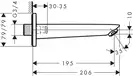 Вилив для ванни Hansgrohe Logis (71410000)
