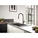 Hansgrohe Talis 210 Змішувач для кухні, чорний матовий (72801670)