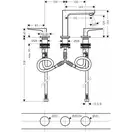Змішувач для умивальника Hansgrohe Metropol 110 (74514000)