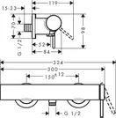 Hansgrohe Finoris Смеситель для душа, хром (76620000)