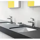 Змішувач для умивальника Hansgrohe Logis 100 Coolstart, хром (71103000)