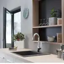 Змішувач для кухні Hansgrohe Focus M421-H220, сталевий (71802800)