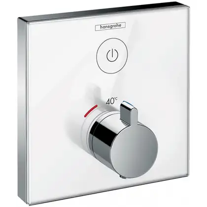 Hansgrohe ShowerSelect Glass Термостат, хром/скло (15737400)