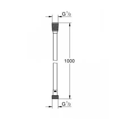 Душовий шланг Grohe Silverflex (26334001)
