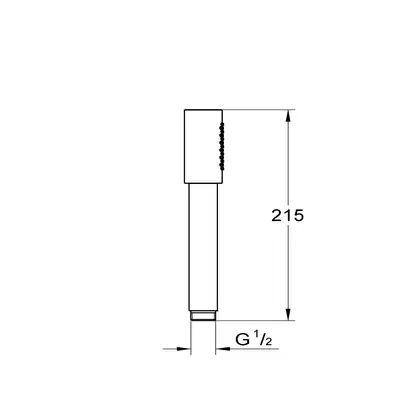 Ручний душ, Grohe Sena Stick (26465DC0) Ручний душ, Grohe Sena Stick (26465DC0)