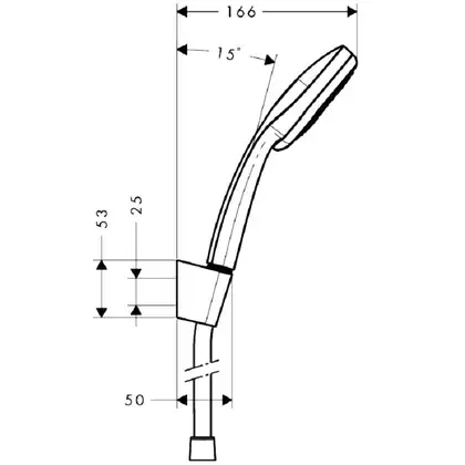 Настінний тримач для ручного душу Grohe New Tempesta Cosmopolitan (27594000)