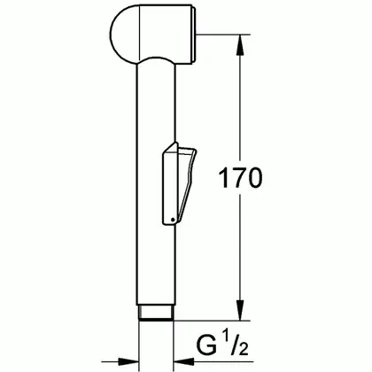 Ручний душ Grohe Trigger Spray хром (28343000)