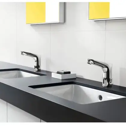 Змішувач для умивальника Hansgrohe Focus електронний 6V, з регулюванням температури, хром (31171000)