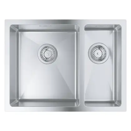 Кухонна мийка Grohe K700U 60-S 59.5/45 1.5 л, 1.5 чаші, сталь (31577SD1) (31577SD0)